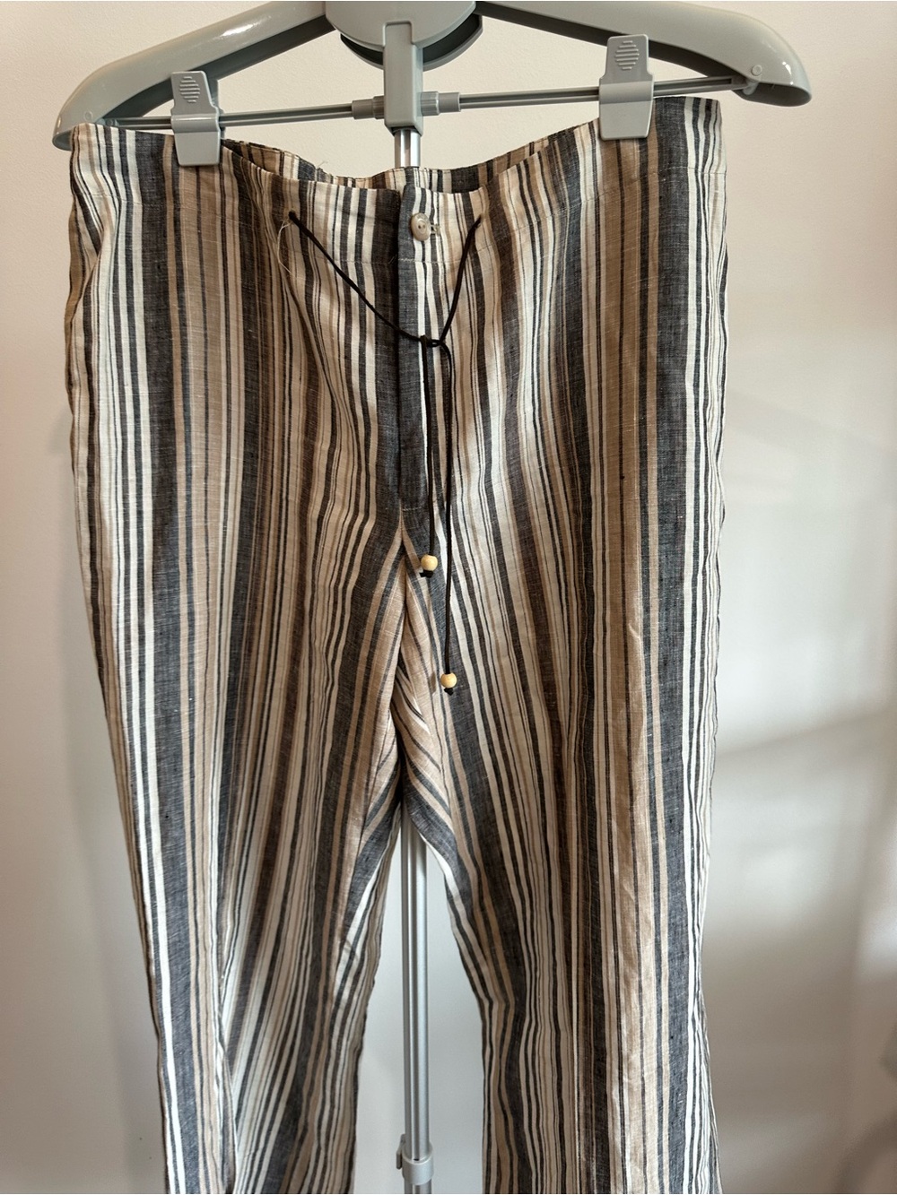 Mexx Striped pants in Black, Tan & Cream